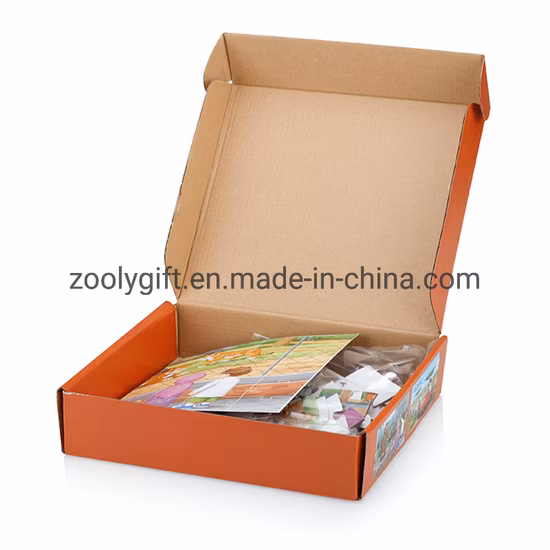 Fabricants de jouets de jeu en carton de couleur animale pour enfants personnalisés en gros Anime Sublimation interactive Iq Kinder DIY Push rapide Puzzles pour tout-petits